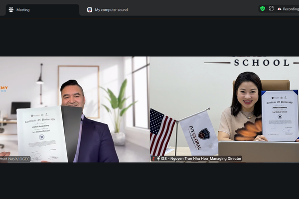 Ivy Global School bắt tay hai học viện quốc tế, mở rộng cơ hội học tập toàn cầu cho học sinh