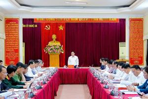 Ban Thường vụ Tỉnh ủy Nghệ An quyết nghị nhiều nội dung trọng tâm cho nhiệm kỳ mới