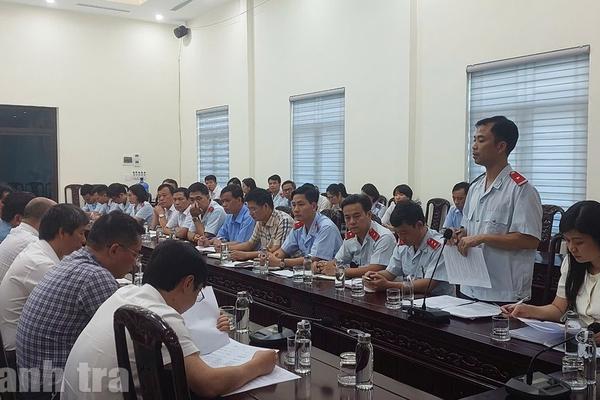 Ninh Bình: Kiến nghị khẩn trương xử lý các tồn tại, hạn chế theo quy định của pháp luật