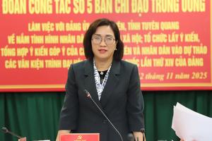 Tiếp tục nắm bắt tư tưởng dư luận xã hội bằng nhiều hình thức và tăng cường gặp gỡ, đối thoại với Nhân dân