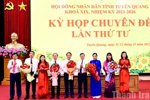 Chánh Thanh tra tỉnh được bầu Uỷ viên UBND tỉnh Tuyên Quang