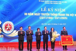 Thanh tra Hà Nội kỷ niệm 80 năm Ngày Truyền thống ngành Thanh tra
