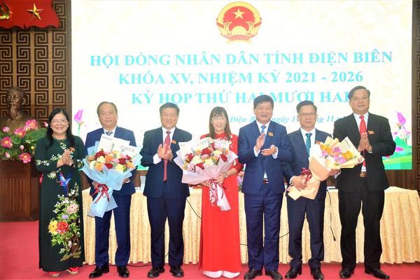 Điện Biên bầu bổ sung Phó Chủ tịch HĐND tỉnh và Phó Chủ tịch UBND tỉnh