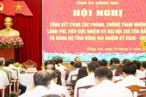 Phòng, chống tham nhũng ở Đồng Nai: Đòi hỏi chuẩn liêm chính cao hơn ở từng cấp ủy