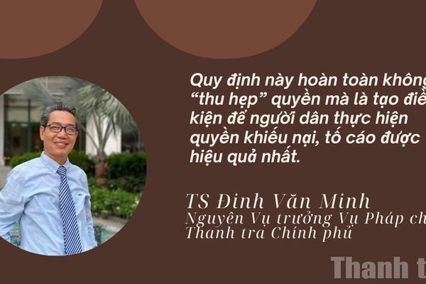 Định danh người khiếu nại, tố cáo: “Rào cản” hay bước tiến hoàn thiện pháp luật?