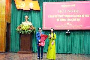 Đồng chí Nguyễn Khắc Toàn được điều động làm Phó Bí thư Thành ủy Huế