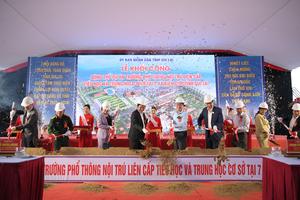 Gia Lai khởi công xây dựng 7 trường nội trú