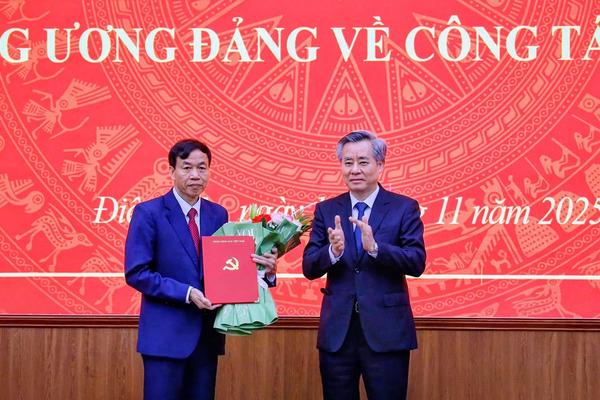 Phó Bí thư Tỉnh uỷ, Chủ tịch UBND tỉnh Lai Châu làm Phó Bí thư Tỉnh uỷ Điện Biên