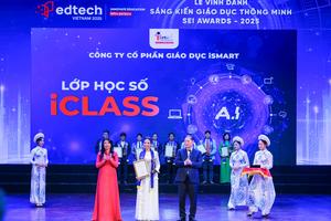 Lớp học số iCLASS được vinh danh "Ảnh hưởng Giáo dục 2025", khẳng định vị thế tiên phong chuyển đổi số của iSMART