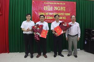 Đắk Lắk: Kiện toàn đội ngũ lãnh đạo, tạo xung lực cho các Ban Quản lý dự án Ea Kar và Buôn Hồ