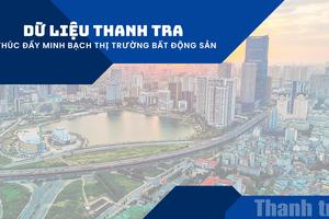 Dữ liệu thanh tra thúc đẩy minh bạch thị trường bất động sản
