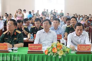 Đại tướng Nguyễn Trọng Nghĩa dự Ngày hội Đại đoàn kết toàn dân tộc tại Tây Ninh