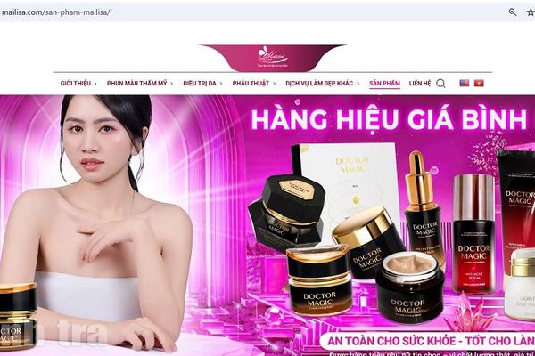 Nhiều sản phẩm của Mailisa được Bộ Y tế cấp vẫn còn hiệu lực