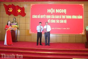 Công bố quyết định của Ban Bí thư về công tác cán bộ tại Tây Ninh