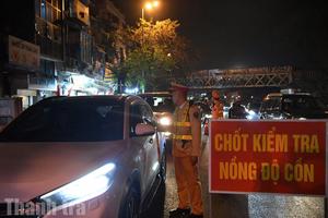 Kiểm tra chuyên đề nồng độ cồn: Ngăn vi phạm, giảm tai nạn