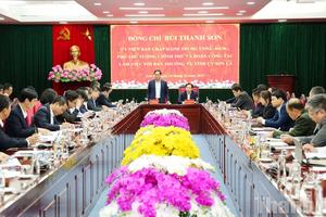 Phó Thủ tướng Chính phủ Bùi Thanh Sơn làm việc với tỉnh Sơn La