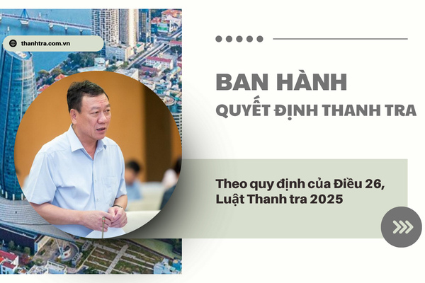 Ban hành quyết định thanh tra: Luật quy định thế nào?