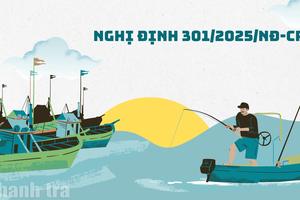 Nghị định 301/2025/NĐ-CP: Tăng cường thanh tra, chặn thủy sản IUU vào Việt Nam