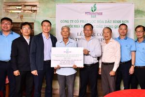 "Những người thợ lọc dầu” Dung Quất chung tay xây dựng mái ấm cho hộ gia đình khó khăn tại Quảng Ngãi