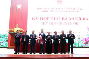 Ông Hà Quang Trung được bầu giữ chức Chủ tịch UBND tỉnh Lai Châu