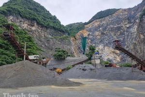 Quy hoạch về khoáng sản không còn phù hợp, Phú Thọ khẩn trương hoàn thiện phương án quản lý