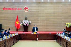 Bí thư Tỉnh ủy Nghệ An: Quyết liệt đổi mới tư duy, tạo đột phá trong thực thi nhiệm vụ