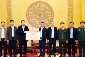 Đồng Nai thăm, hỗ trợ Ninh Bình và Thanh Hóa khắc phục thiệt hại do bão số 10