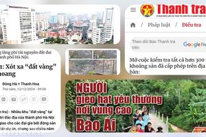 Báo Thanh tra khẳng định vị thế qua các giải báo chí toàn quốc 2025