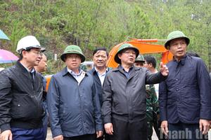 Lâm Đồng: Phó Thủ tướng kiểm tra công tác phòng, chống thiên tai, sạt lở và ngập lụt trên địa bàn tỉnh