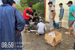 Viettel đồng hành với người dân vùng thiên tai