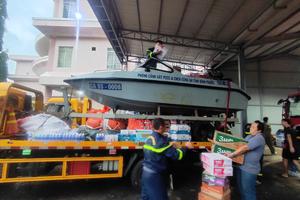 Công an Đồng Nai hướng về miền Trung – Tây Nguyên: Từ tuyến đầu cứu nạn đến từng phường phố chung tay quyên góp