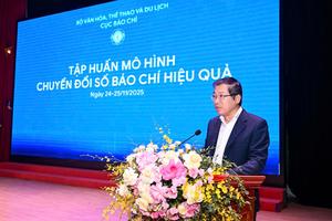 Chuyển đổi số báo chí không đơn thuần là áp dụng công nghệ mới vào quy trình làm báo