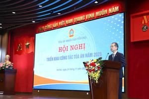 Ngành Tòa án nhân dân triển khai công tác năm 2026