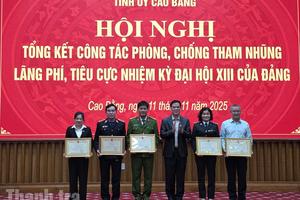 Cao Bằng: Chuyển biến rõ nét trong kiểm soát quyền lực và phòng chống tham nhũng nhiệm kỳ Đại hội XIII của Đảng