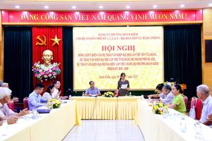 Phường Hoàn Kiếm - Hà Nội: Gần 1.500 ý kiến góp ý các dự thảo văn kiện trình Đại hội XIV của Đảng