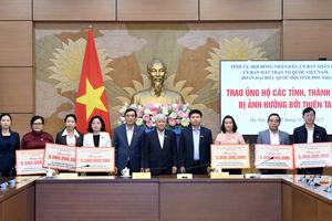 Phú Thọ dành hơn 26 tỷ đồng hỗ trợ các tỉnh thiệt hại bởi mưa lũ