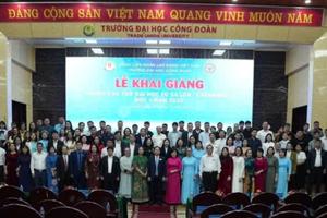 Trường Đại học Công đoàn khai giảng khóa đào tạo đại học từ xa đợt 1 năm 2025