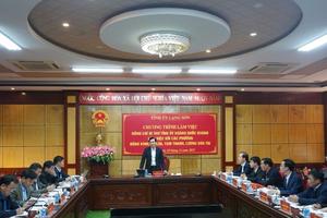 Bí thư Tỉnh ủy Lạng Sơn đánh giá công tác lãnh đạo, điều hành tại các phường