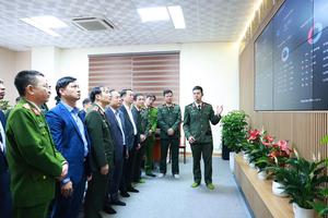 Hà Tĩnh ra mắt Trung tâm Điều hành An ninh mạng: Xây dựng “lá chắn số” vững chắc