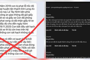Cảnh báo tin giả: Không có "gợi ý kinh phí" gỡ vi phạm giao thông trên hệ thống