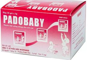 Bộ Y tế thu hồi lô thuốc hạ sốt dành cho trẻ em Padobaby do không đạt chất lượng