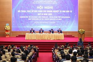 Phú Thọ đồng hành tháo gỡ khó khăn cho doanh nghiệp và nhà đầu tư