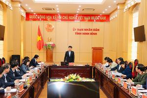 Ninh Bình: Công bố quyết định thành lập Uỷ ban Bầu cử tỉnh