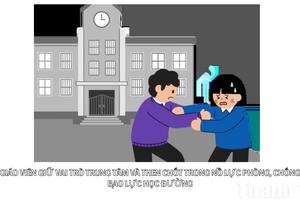 Vai trò của giáo viên trong phòng, chống bạo lực học đường