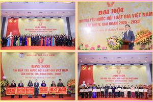 Luật gia Việt Nam đoàn kết, trí tuệ, đổi mới, phát triển, phụng sự Tổ quốc, phục vụ Nhân dân trong kỷ nguyên mới