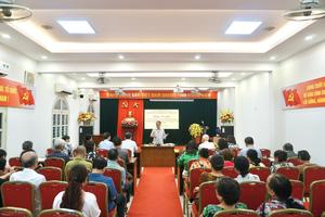 Phường Cửa Nam - Hà Nội: Triển khai nhiều giải pháp lấy ý kiến góp ý cho dự thảo văn kiện trình Đại hội Đảng toàn quốc lần thứ XIV
