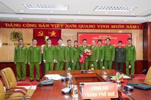 Công an TP Huế làm nhiệm vụ quốc tế tại tỉnh Salavan nước bạn Lào