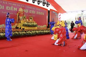 Hà Tĩnh: Xã Nghi Xuân tổ chức trang trọng Lễ giỗ Đức thánh Hoàng Mười