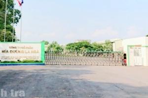 Khắc phục sau thanh tra tại Công ty Cổ phần Mía đường La Ngà: Tiến trình xử lý theo kết luận và những nội dung còn vướng mắc