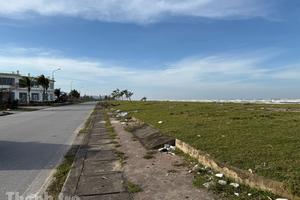 Dự án Khách sạn, biệt thự nghỉ dưỡng Lộc Hà chậm tiến độ xây dựng 18 tháng